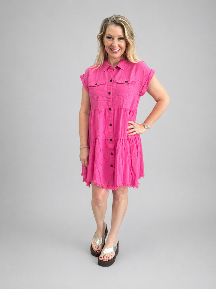 Jean’s Button Up Dress