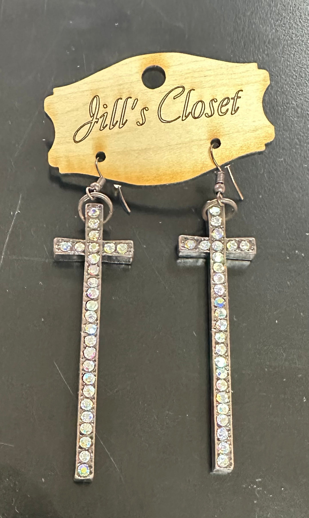 Jenna’s Cross Earrings