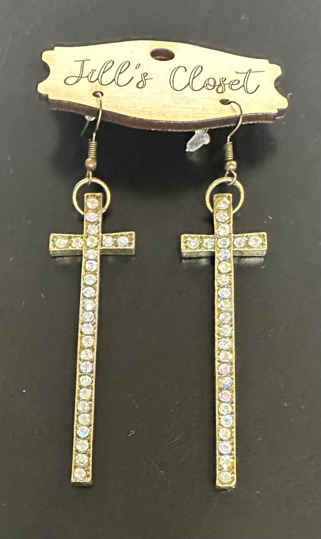 Jenna’s Cross Earrings