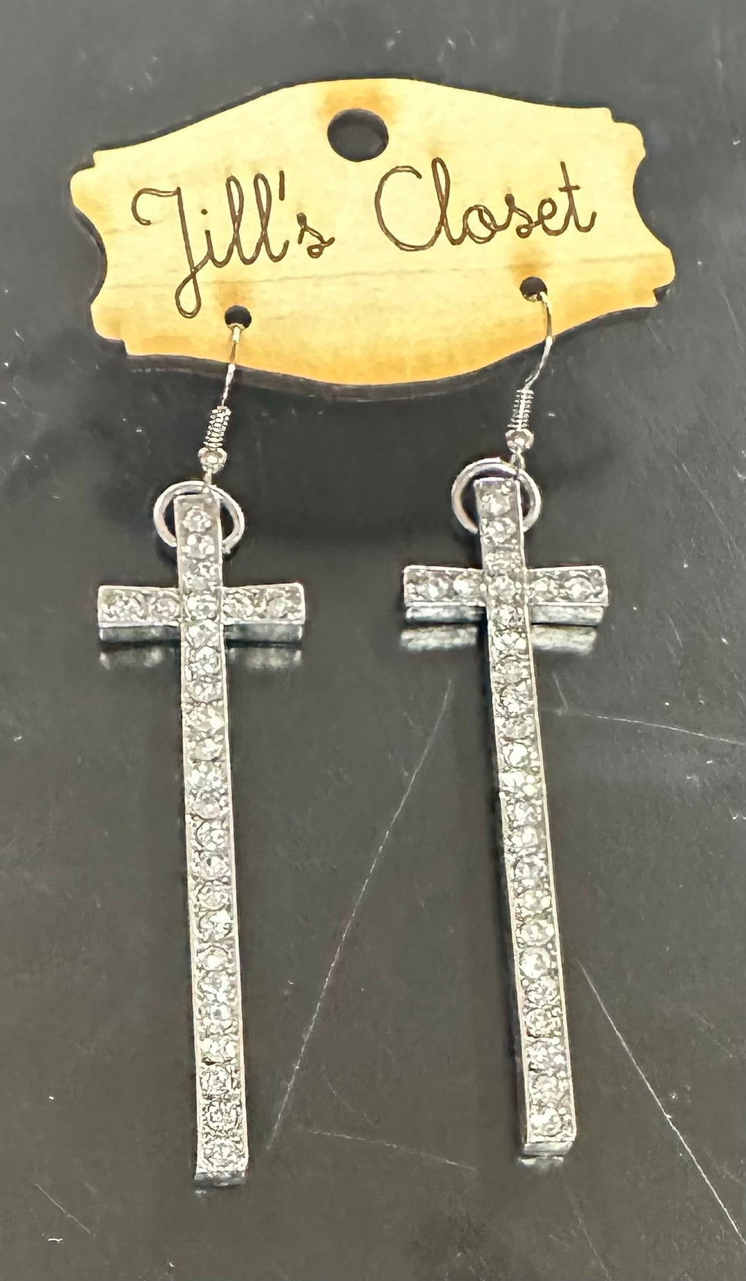 Jenna’s Cross Earrings