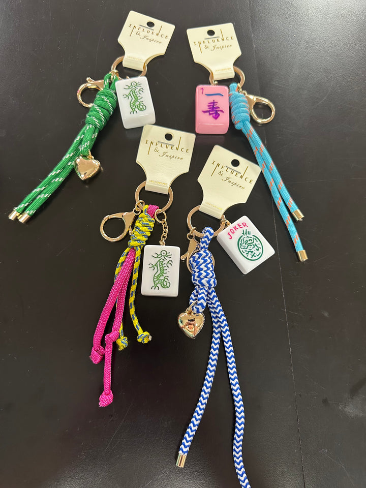 Mahjong Key Chain