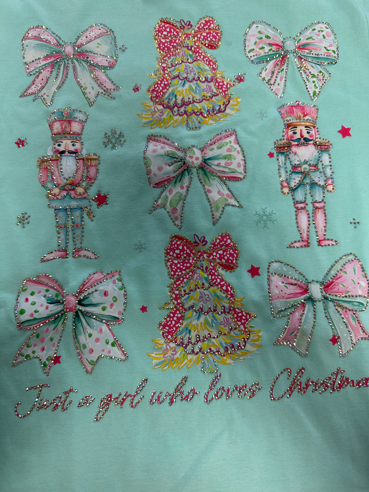 Just a Girl Who Loves Christmas Tee