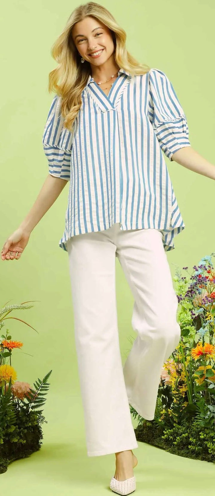 Patsy’s Striped Blouse