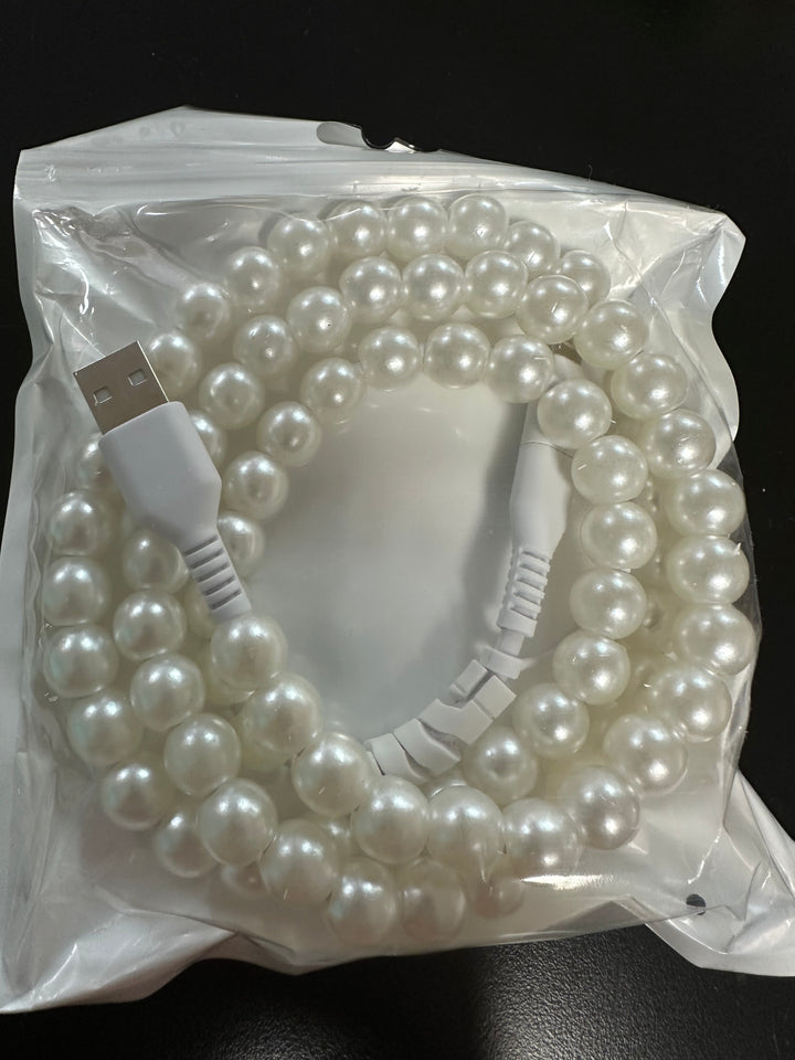 3 in 1 Pearl Lightening Charging Cable