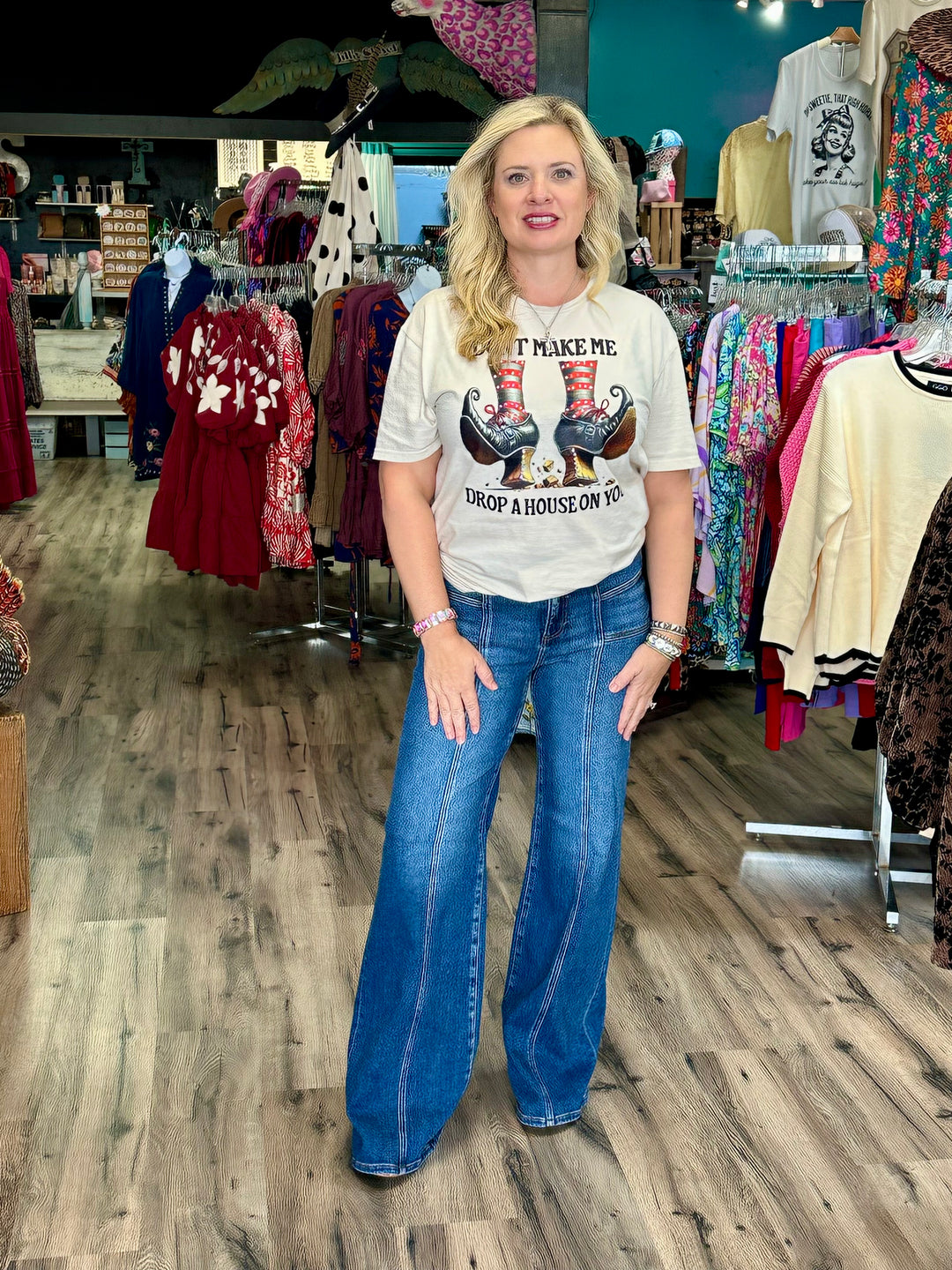 The perfect patch pocket jeans