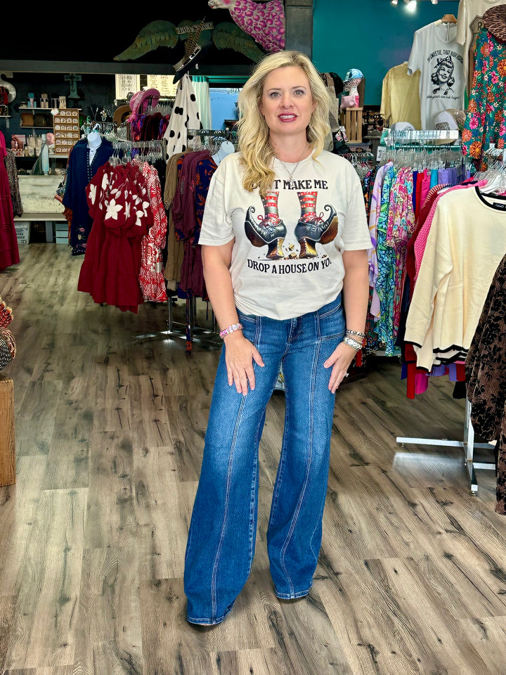 The perfect patch pocket jeans