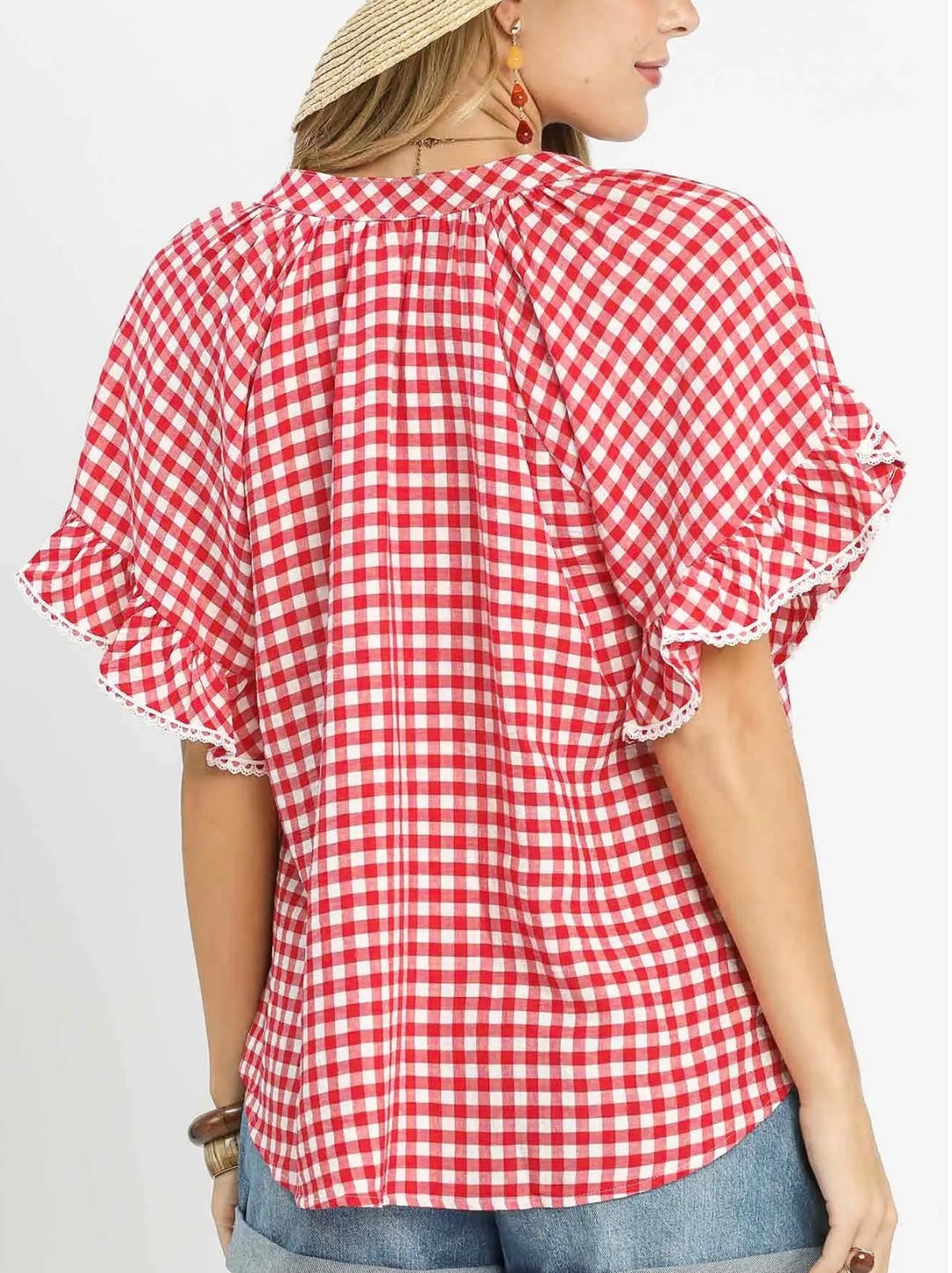 Picnic in the Park Gingham Top