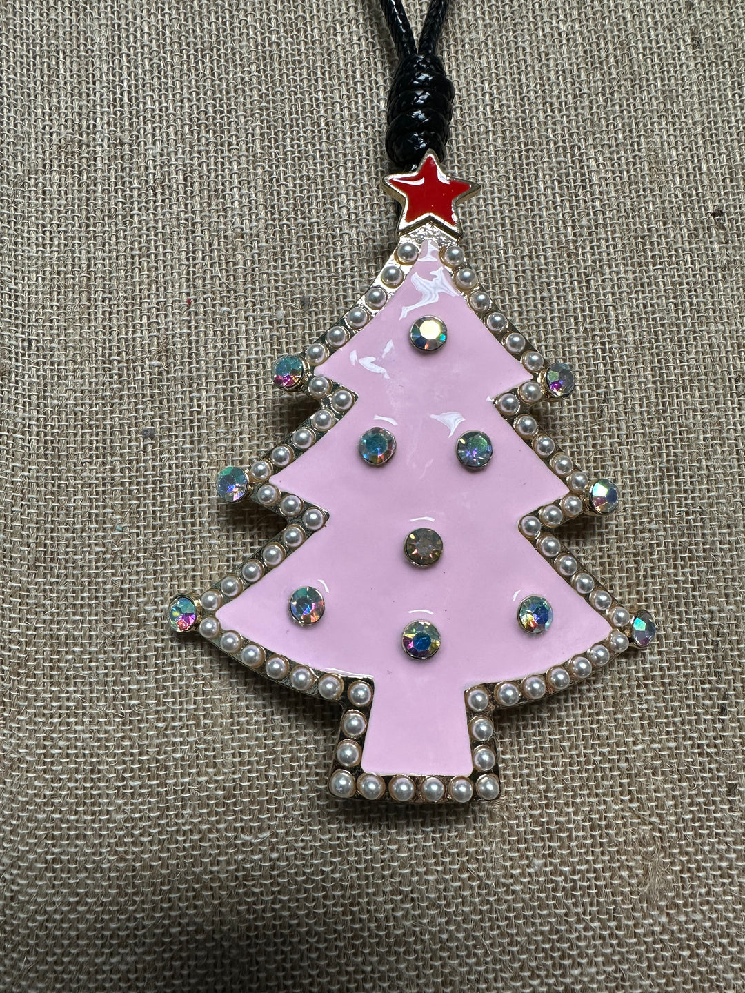 Christmas Tree Pendant Necklace