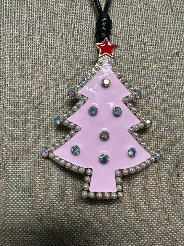 Christmas Tree Pendant Necklace