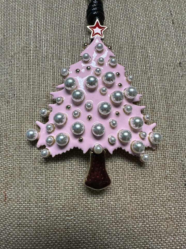Christmas Tree Pendant Necklace