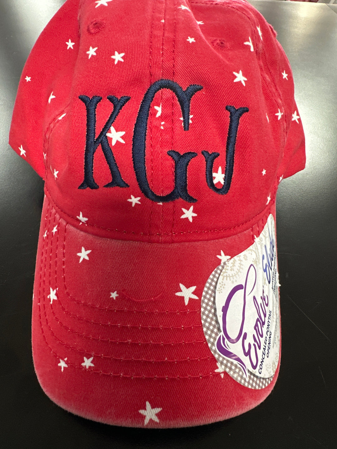 Concealed Pony Tail Trucker Hat