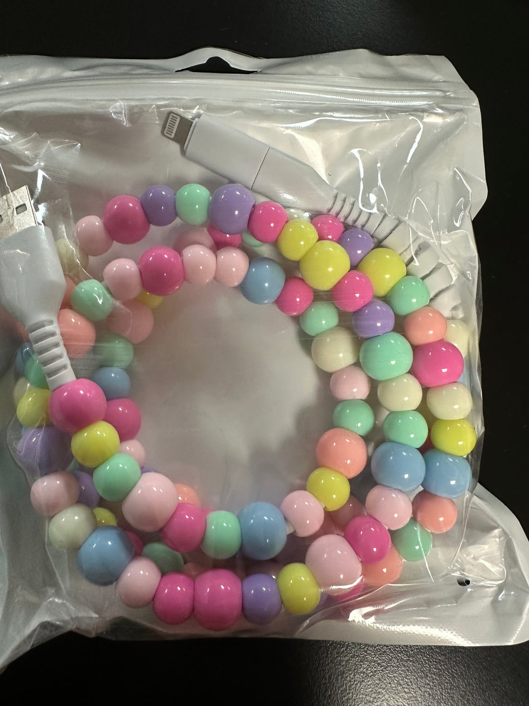 3 in 1 Pearl Lightening Charging Cable