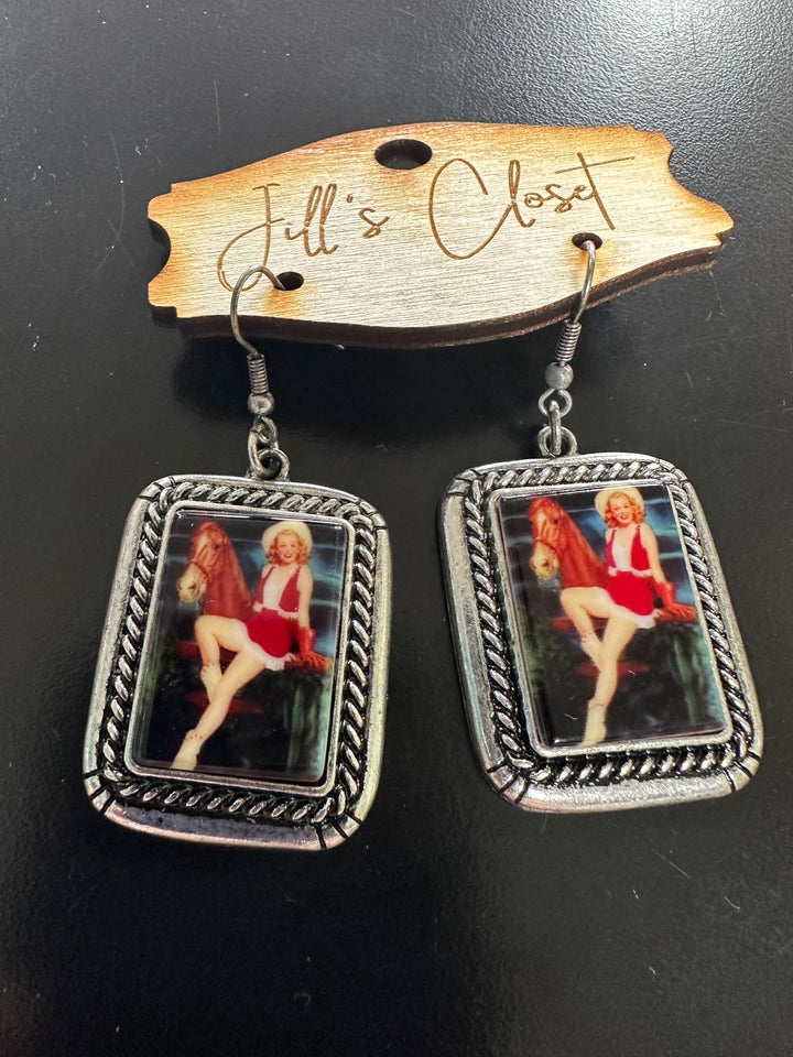 1940’s Cowgirl Earrings
