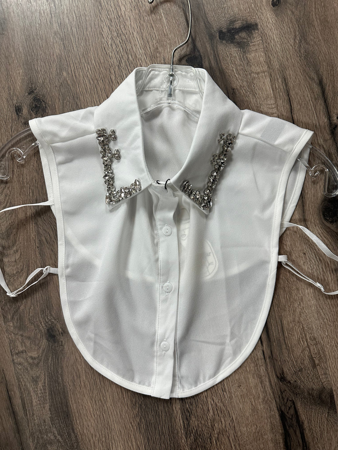 Rhinestone Collar Dickie