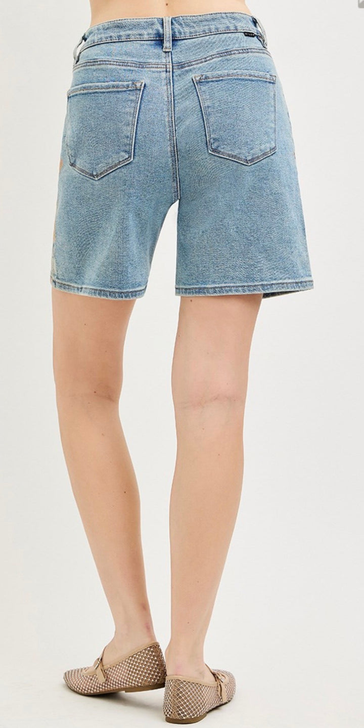 Risen Floral Print shorts