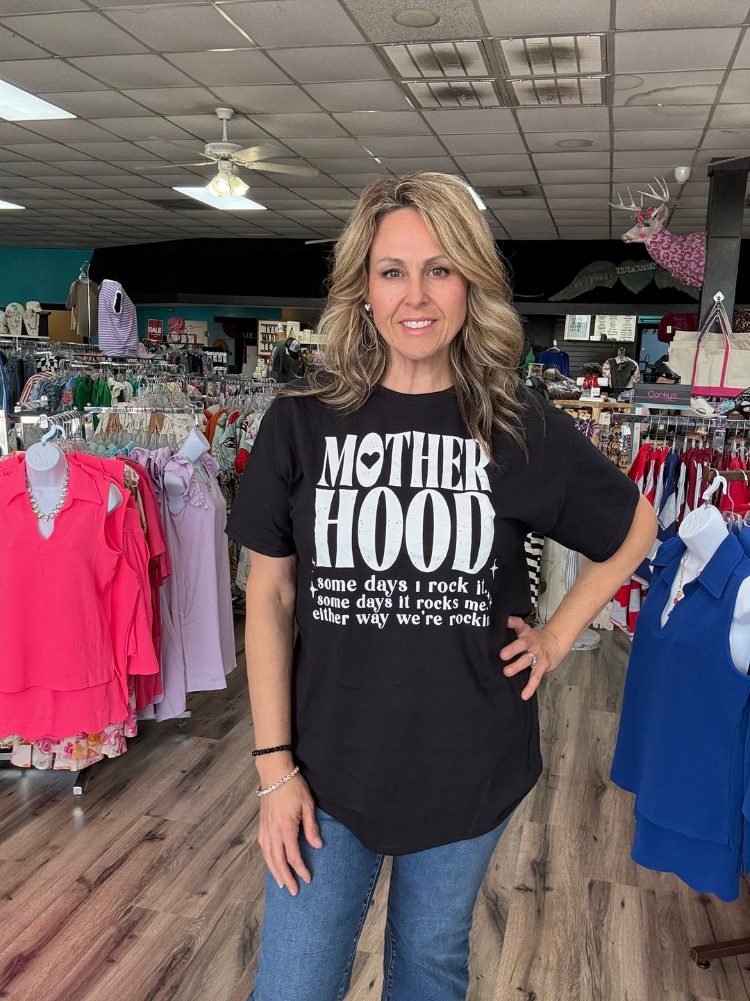 Rockin Motherhood tee