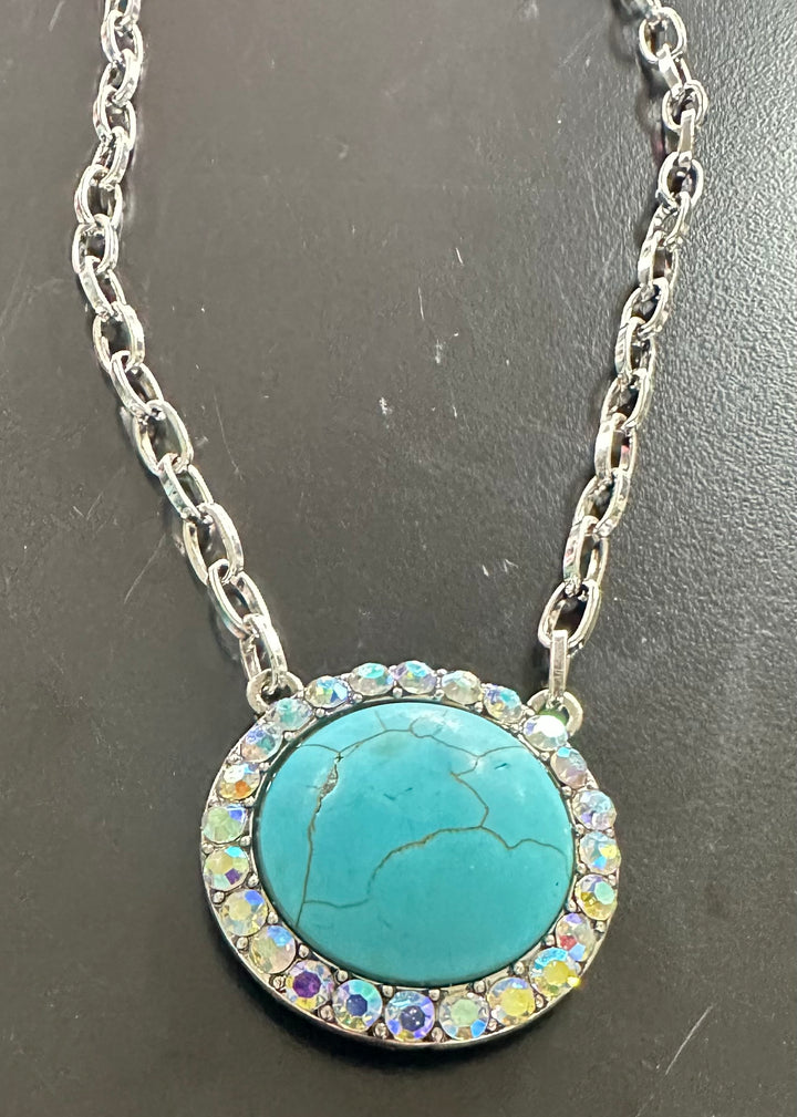 Round Bling Necklace