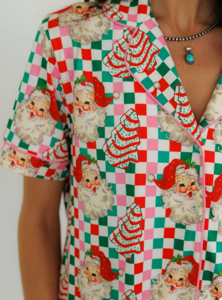 Santa Snack Time Pjs