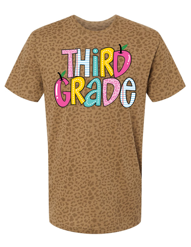 Leopard Grade tee