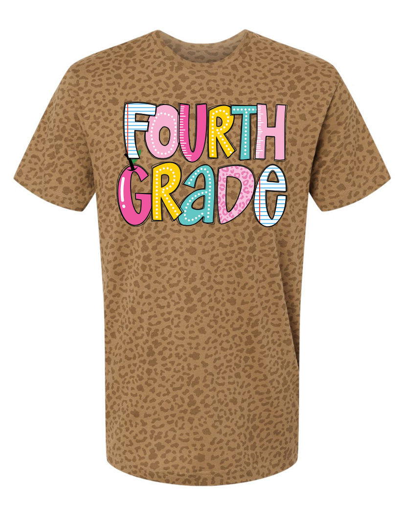 Leopard Grade tee