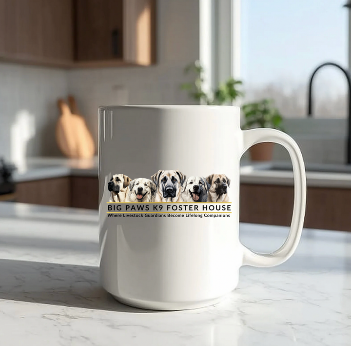 Big Paws Multi Dog Coffee Mug