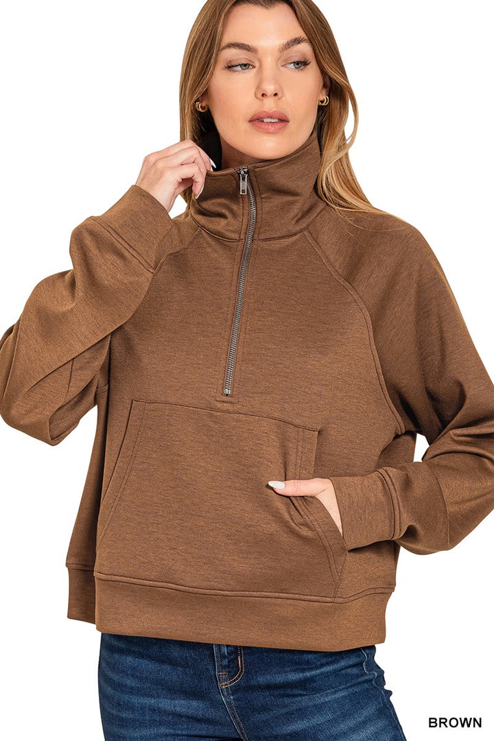 Scuba Zip Pullover