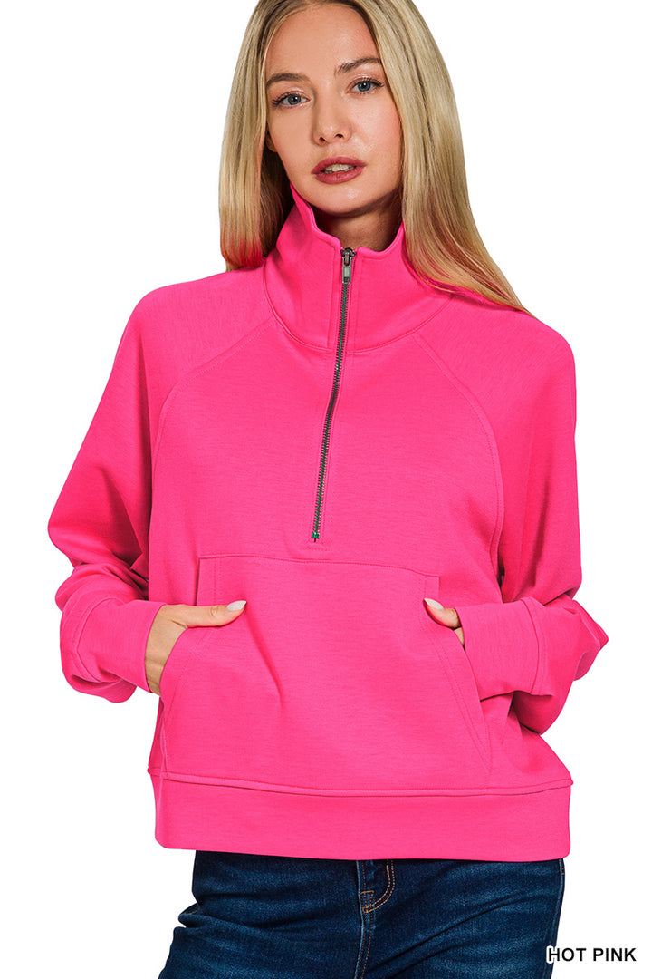 Scuba Zip Pullover