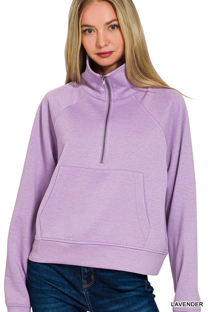 Scuba Zip Pullover