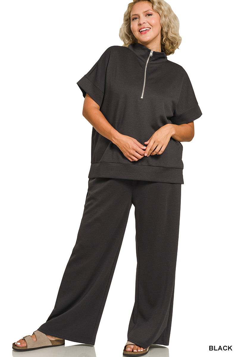 Scuba pant sets
