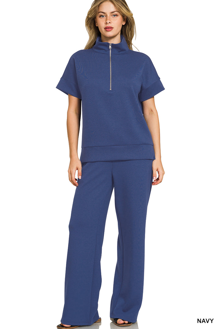 Scuba pant sets