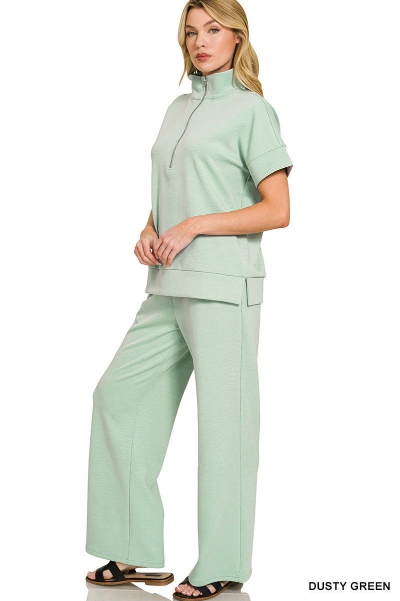 Scuba pant sets