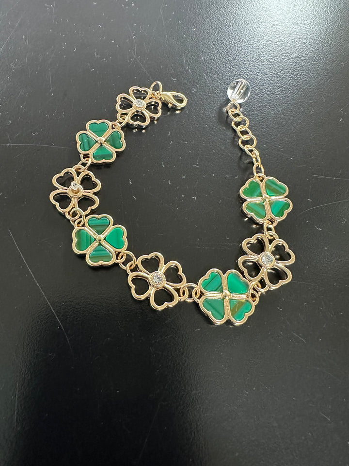 Shamrock Bracelet or Earrings