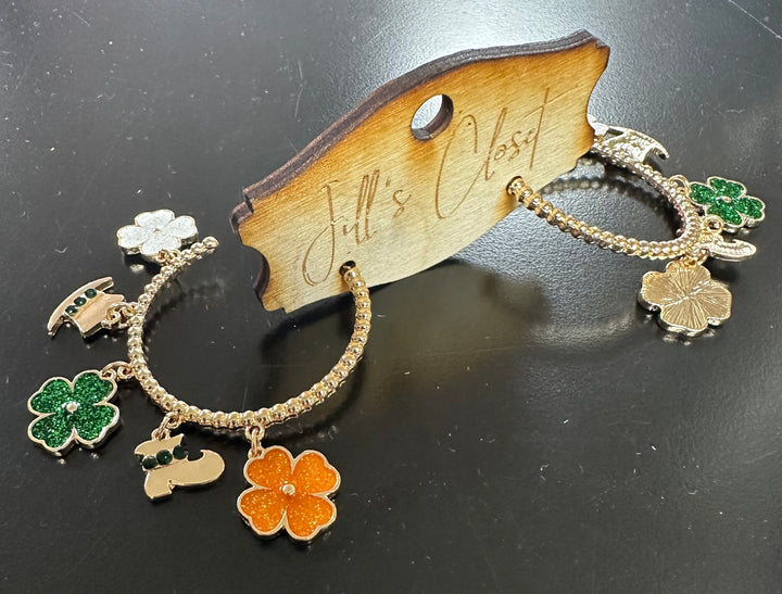 Shamrock Bracelet or Earrings