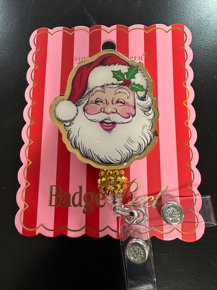 Christmas Badge Reel Holders