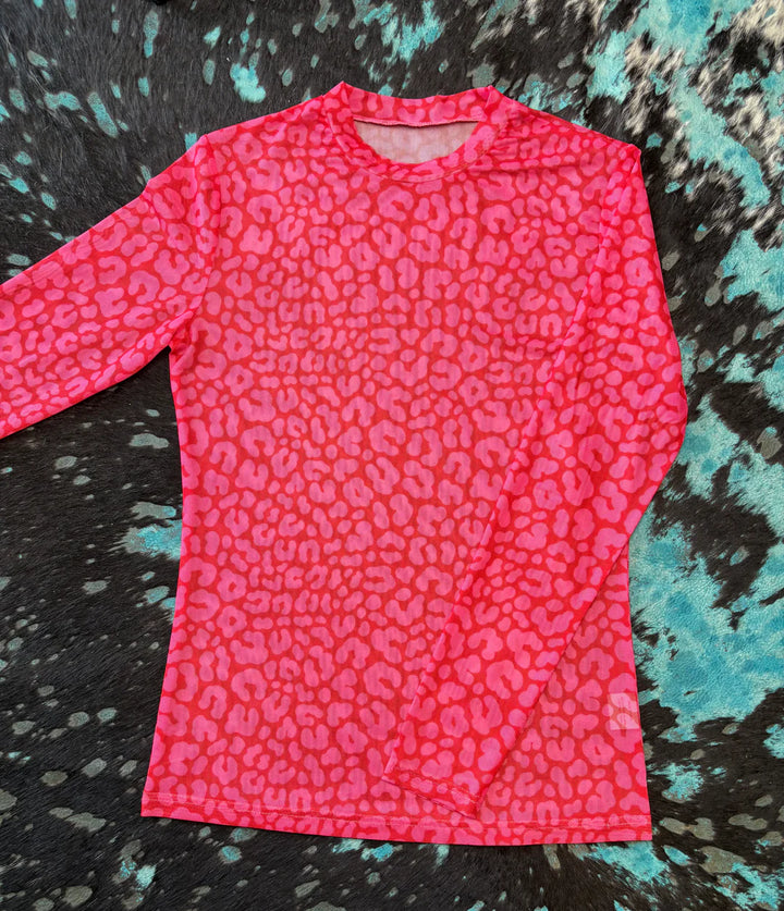Spicy leopard mesh