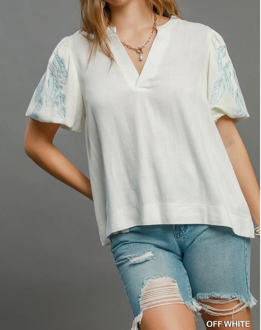 Spring Leaves Top