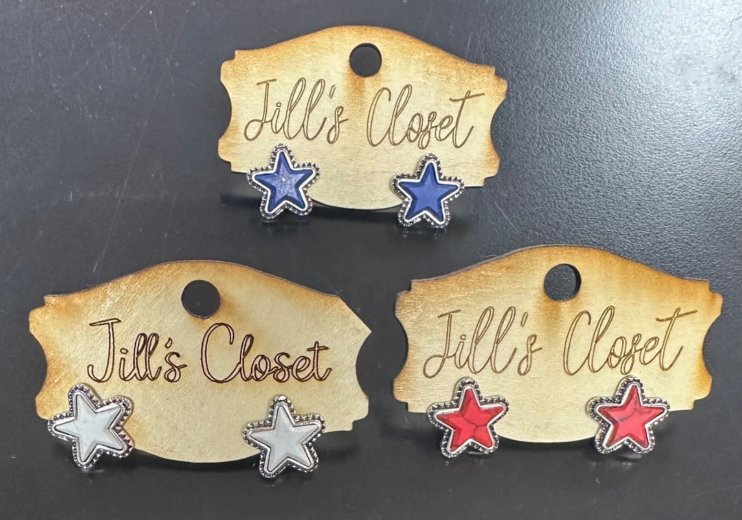 Star Stud Earrings