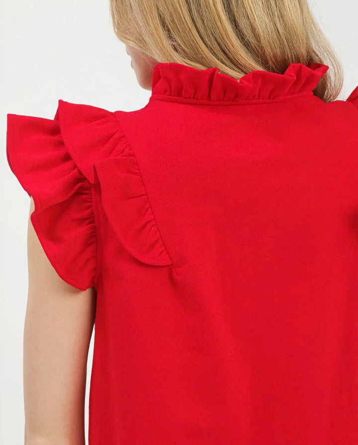 Summer’s Ruffled Top