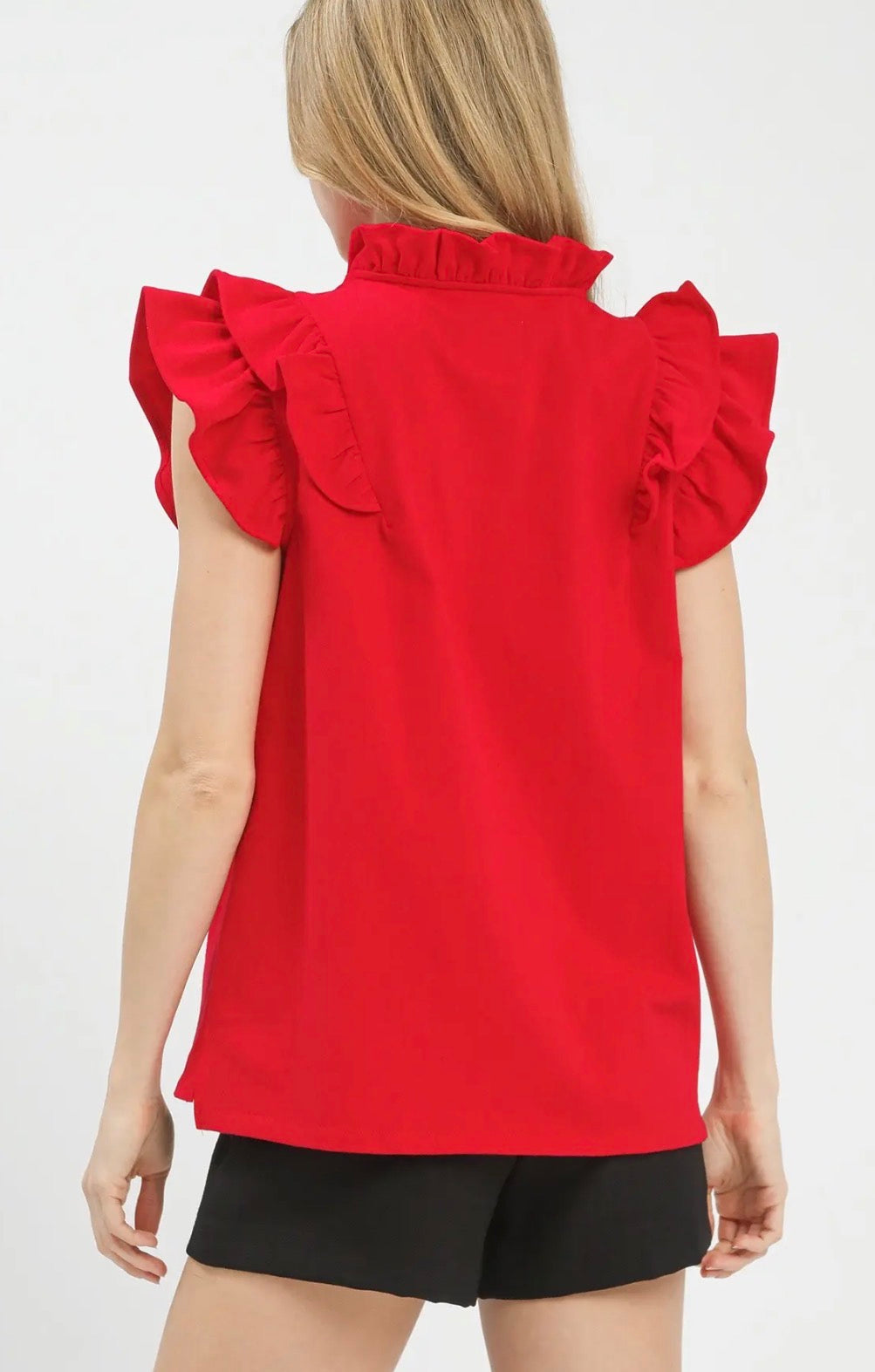 Summer’s Ruffled Top