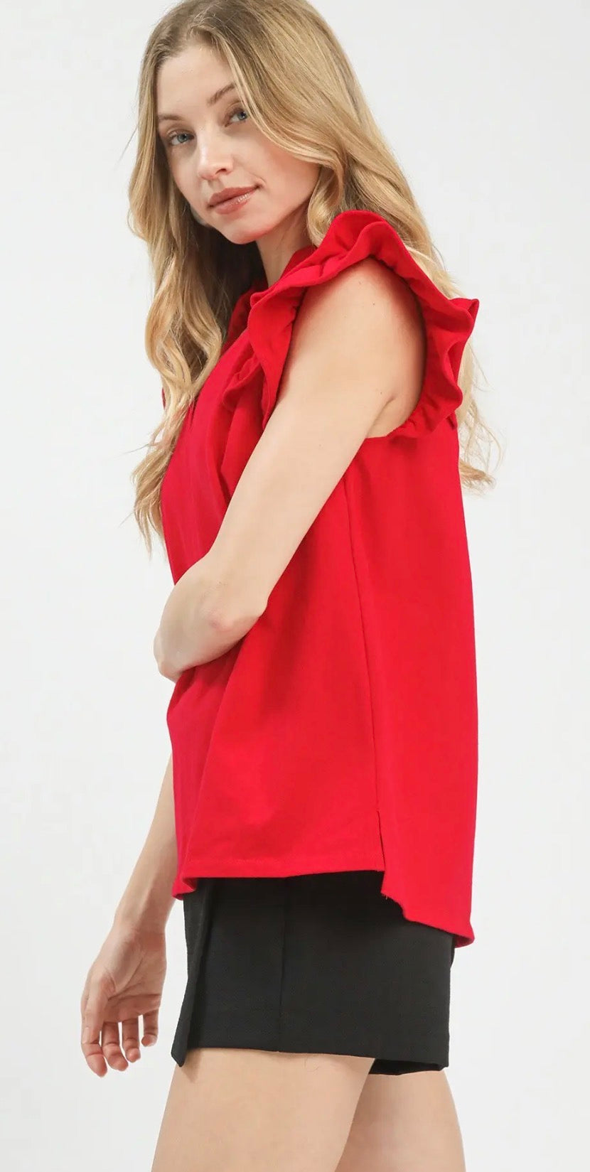 Summer’s Ruffled Top
