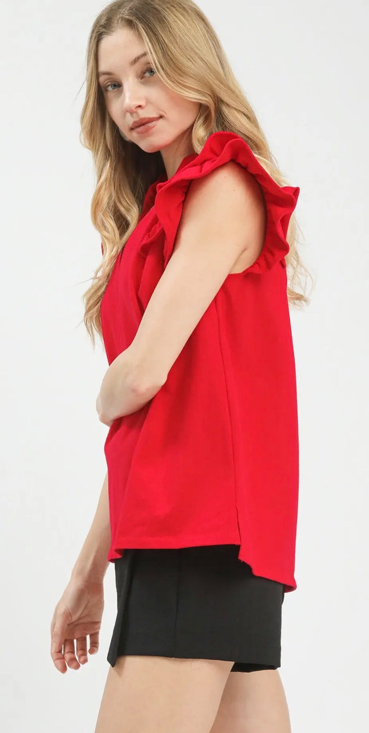 Summer’s Ruffled Top