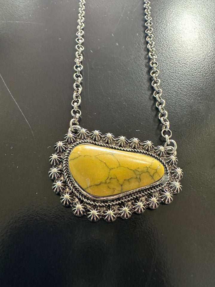 Sunshine Yellow Necklace or Earrings