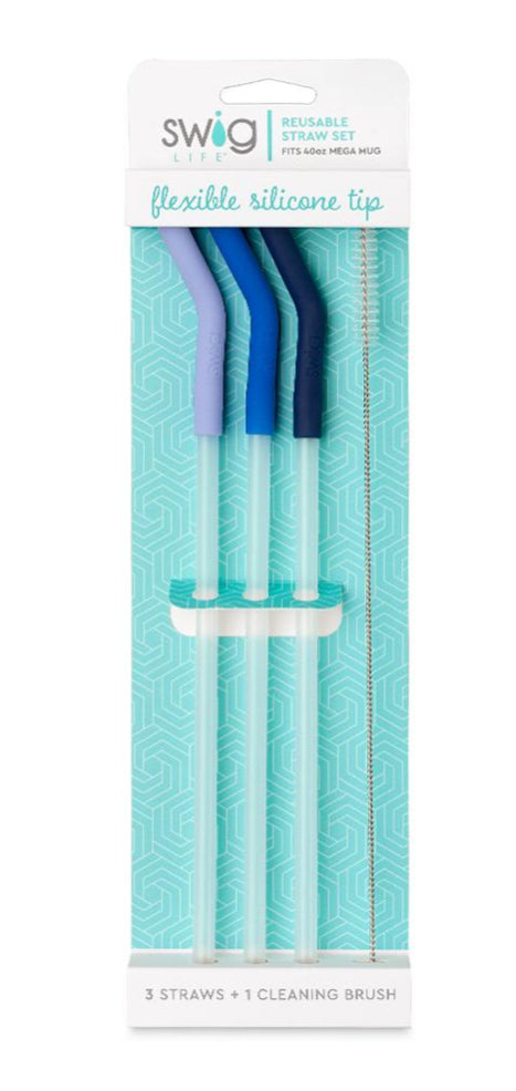 Swig Mega Mug straw set