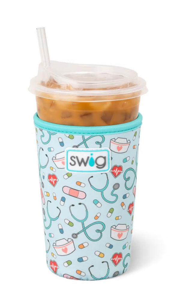 Large Swig Scrub Life Cup Coolie