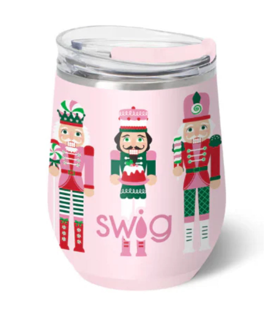 Swig Sugar Plum Soldiers Stemless Wine Cup - Thumbnail 3