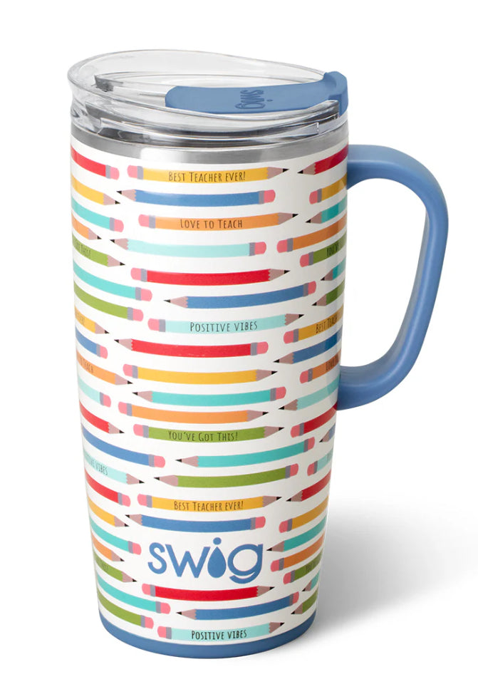 Swig Teacher Life Travel Mug 22 oz