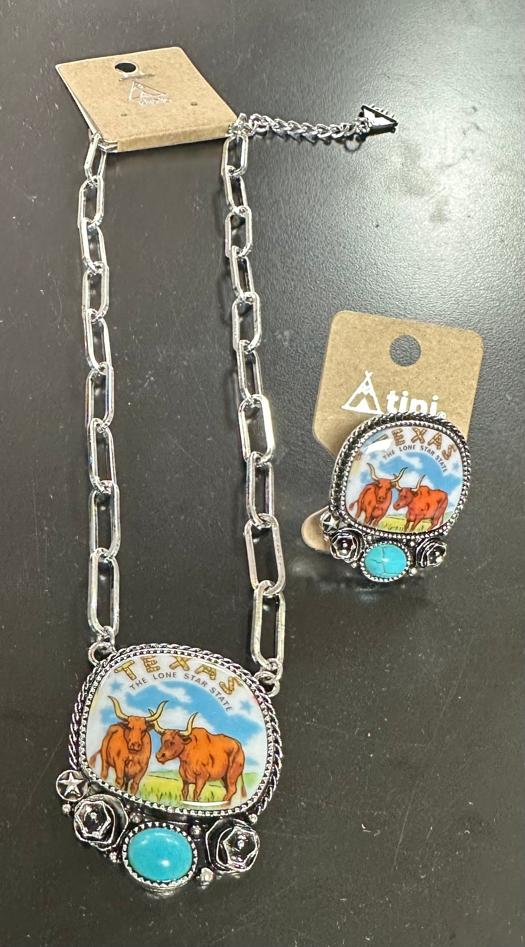 Texas Pride Necklace or Ring