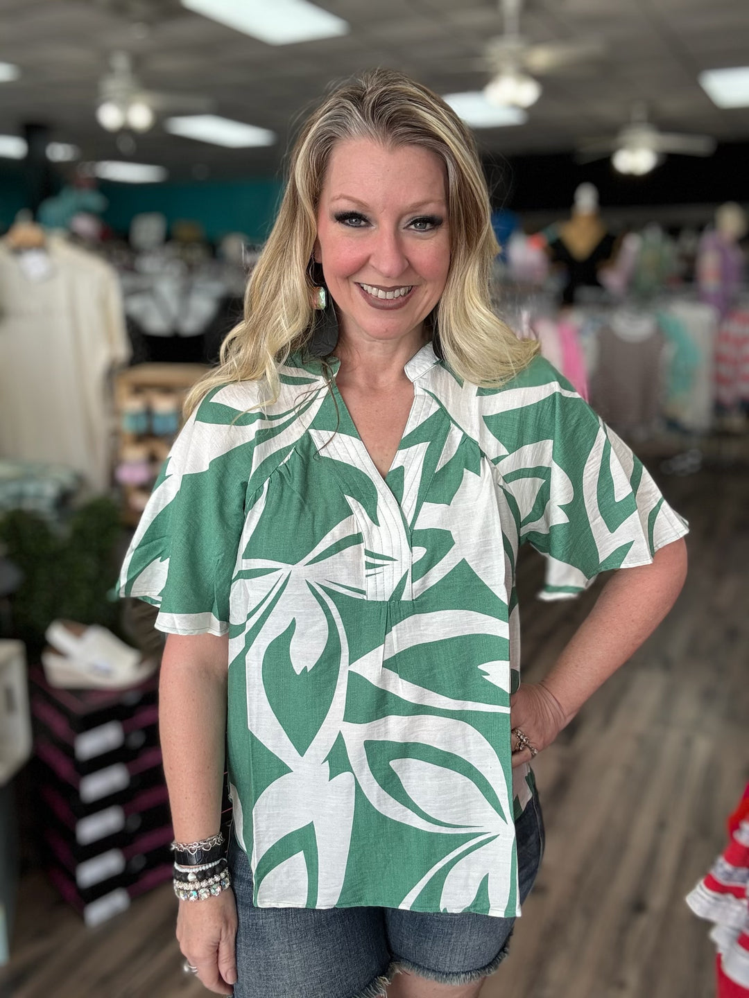 Tropical Days Blouse