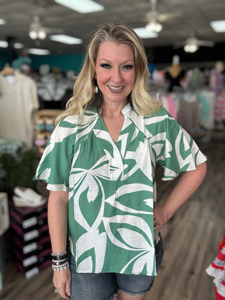 Tropical Days Blouse