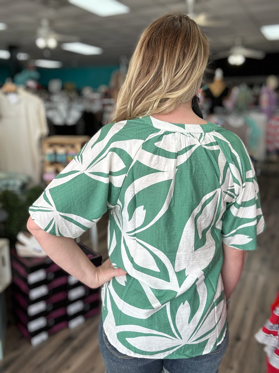 Tropical Days Blouse
